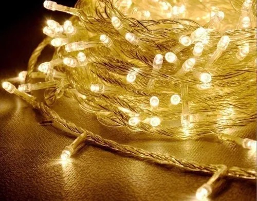 Vista 2 de LUZ LINEAL DE NAVIDAD 7M-100 BOM. - CABLE BLANCO: AZUL